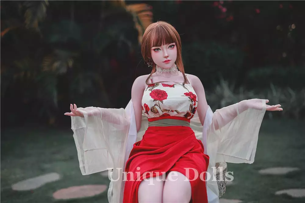 JY Doll 163cm full silicone big boobs real love doll Peach