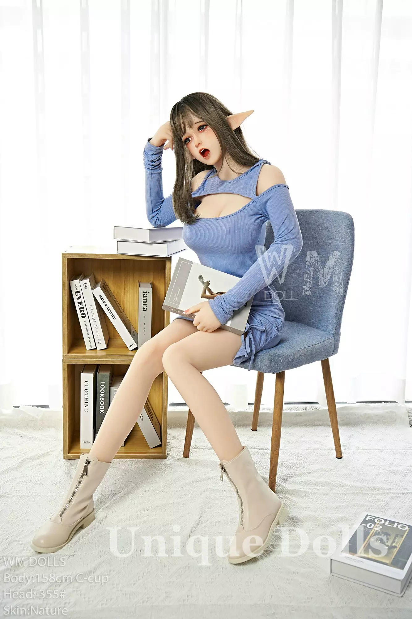 WM Doll 158cm C cup Elf anime sex doll