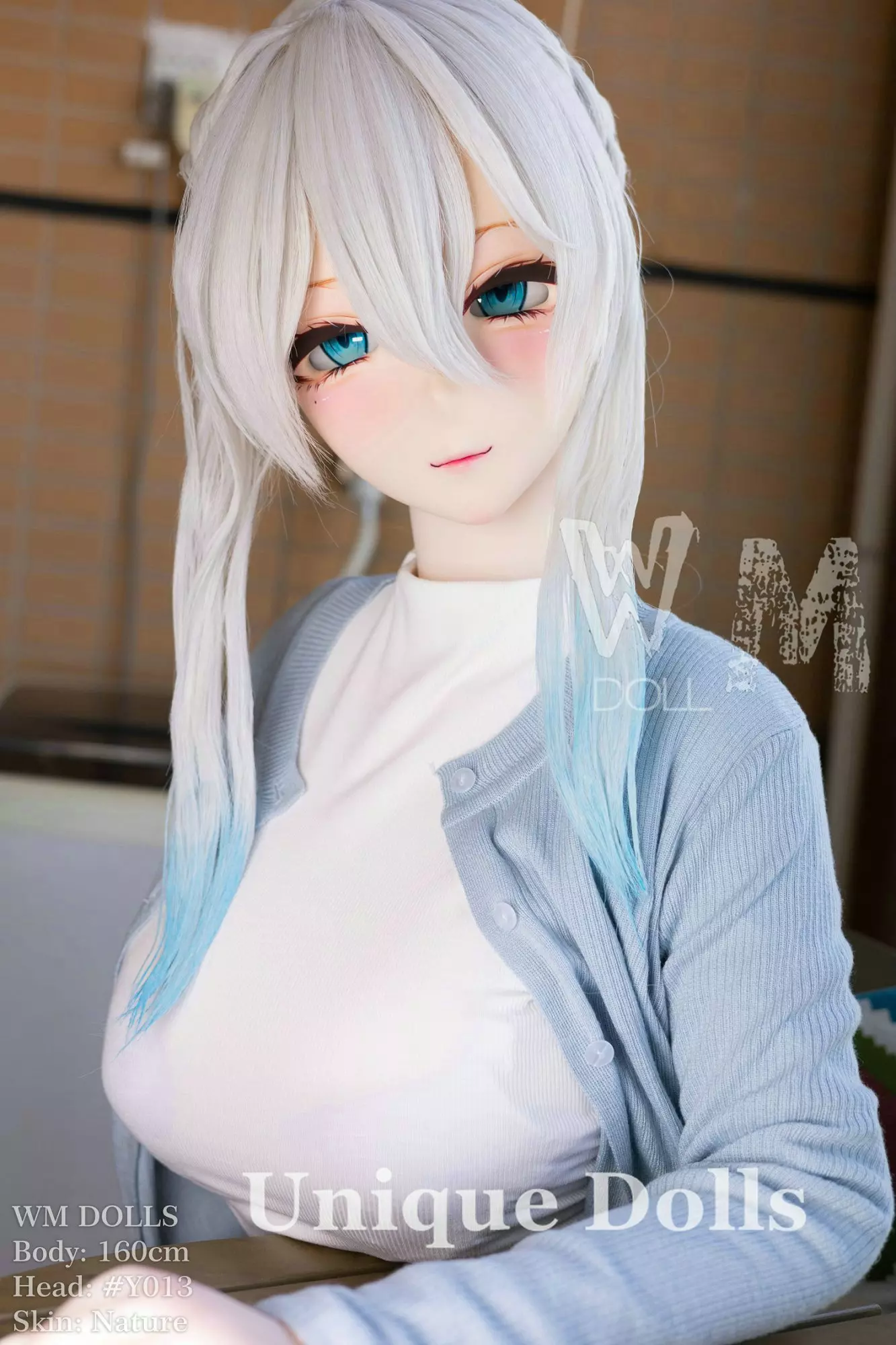 WM Doll 160cm S-TPE Anime Sex Doll with PVC Head #Y013 V2