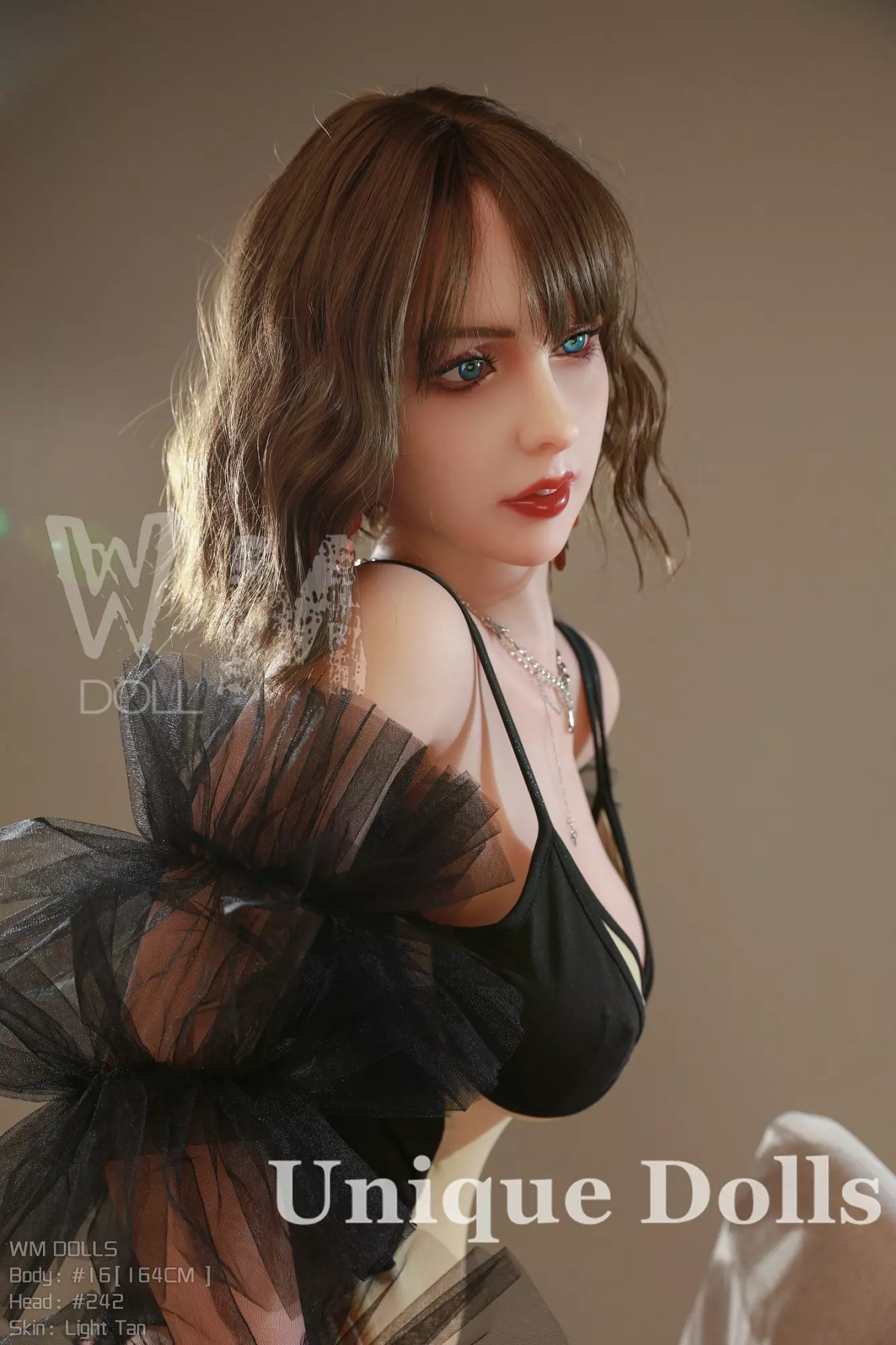 WM Doll 164cm C cup TPE sex doll with #242 head