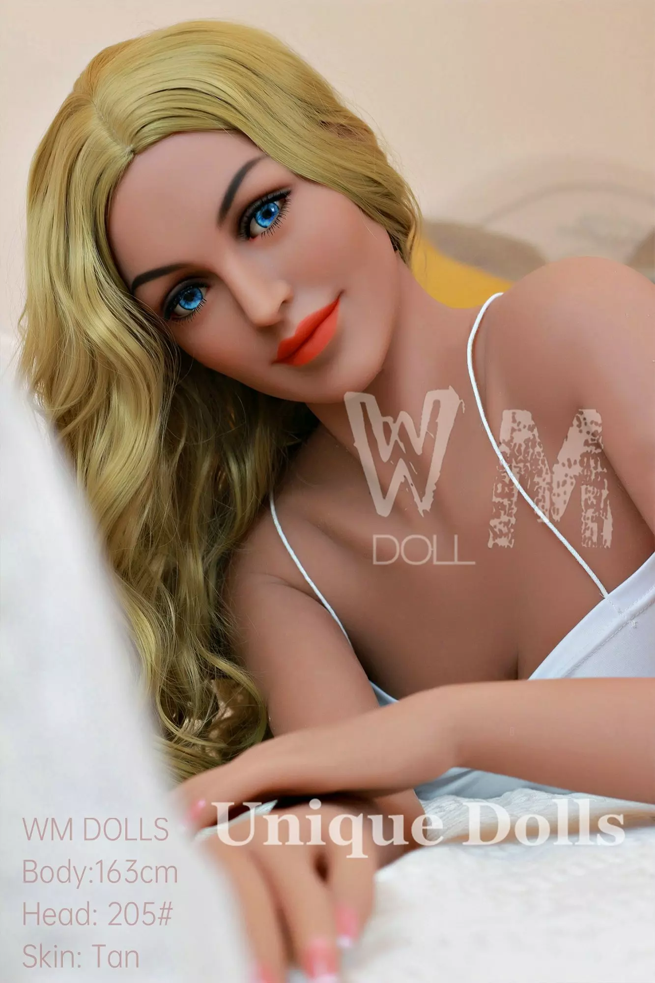 WM Doll 163cm realistic sex doll Mala with #205 silicone head