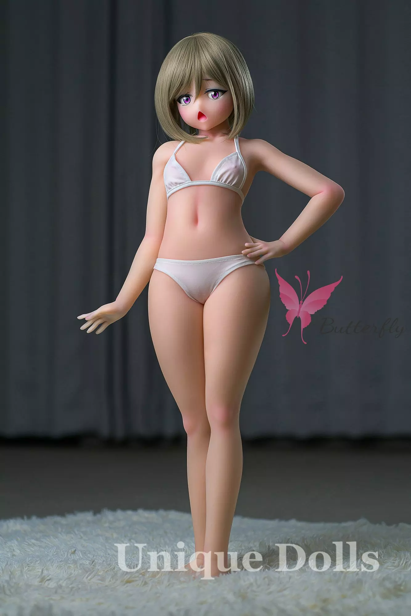 Butterfly Doll 80cm Anime TPE sex doll with head#Jana