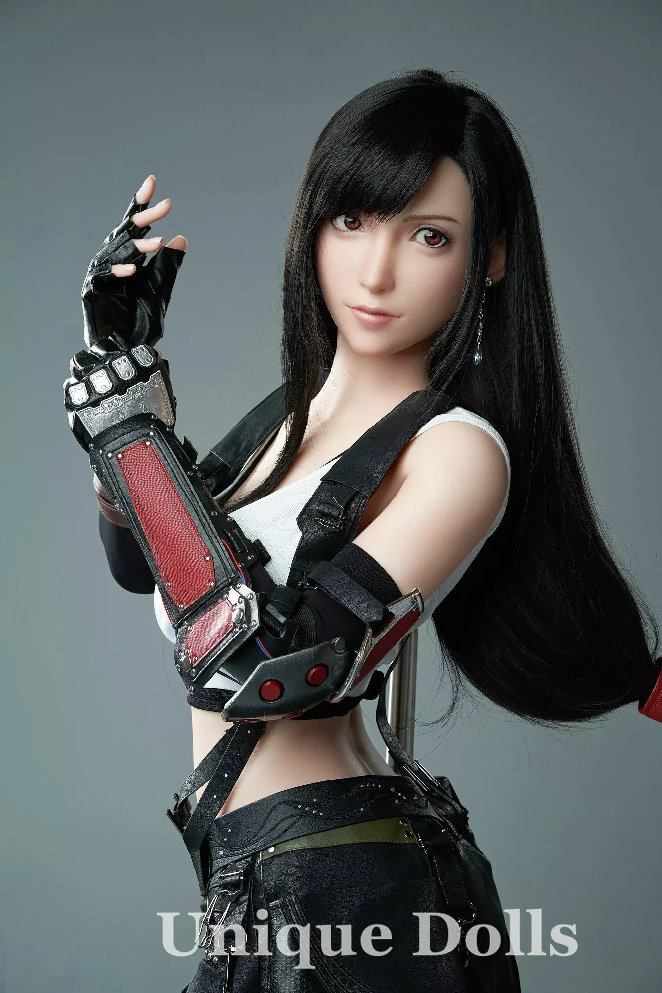 Game Lady Full Silicone sex doll 167cm Tifa from Final Fantasy