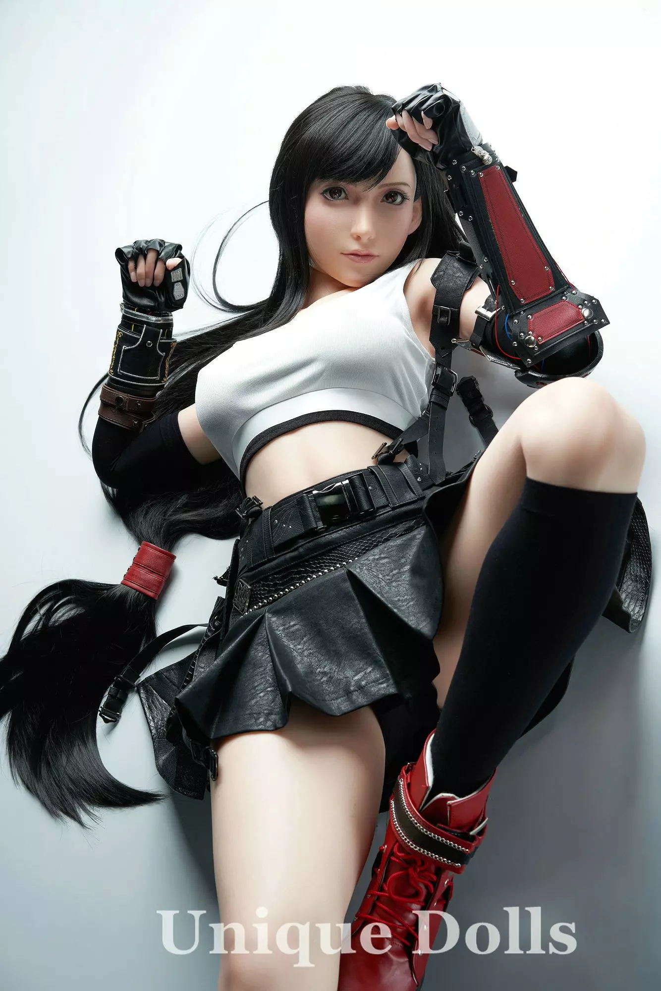 Game Lady Full Silicone sex doll 167cm Tifa from Final Fantasy