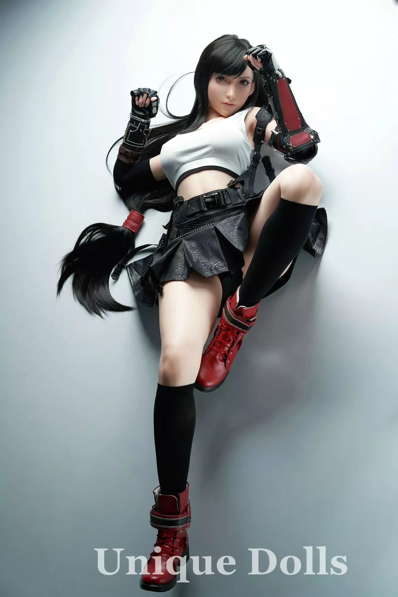 Game Lady Full Silicone sex doll 167cm Tifa from Final Fantasy