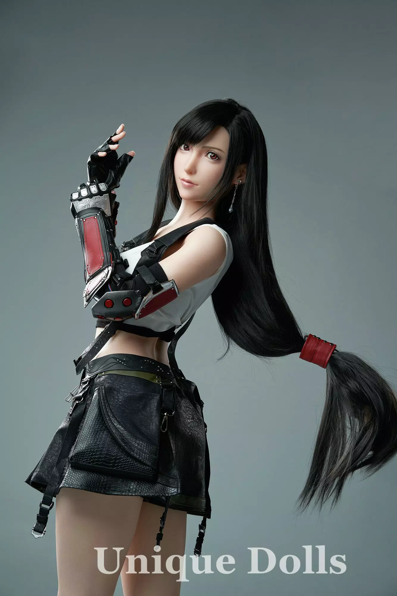 Game Lady Full Silicone sex doll 167cm Tifa from Final Fantasy