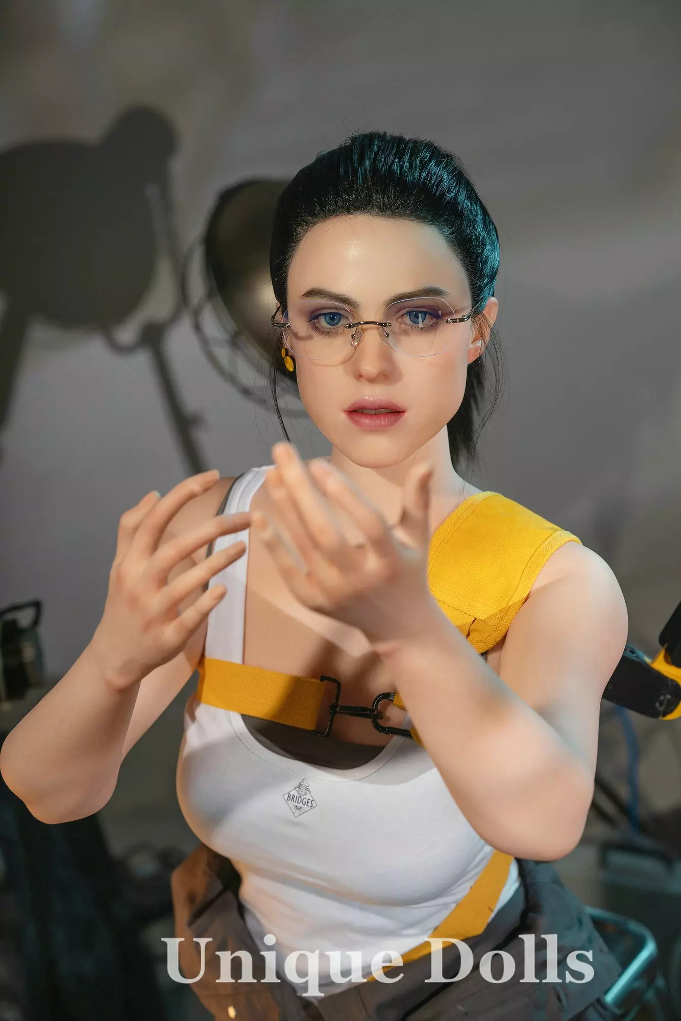 Game Lady full Silicone sex doll 168cm Mama from Death Stranding