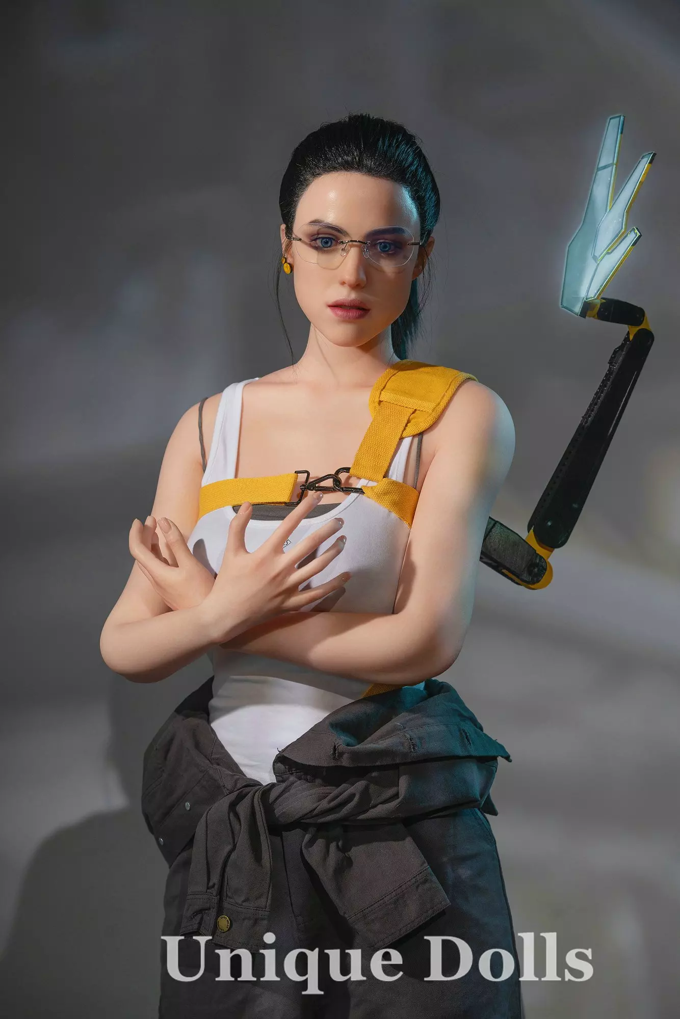 Game Lady full Silicone sex doll 168cm Mama from Death Stranding